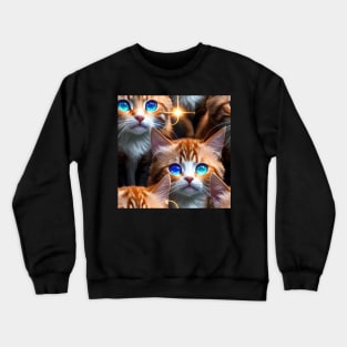 Just a Space Kittens Crewneck Sweatshirt